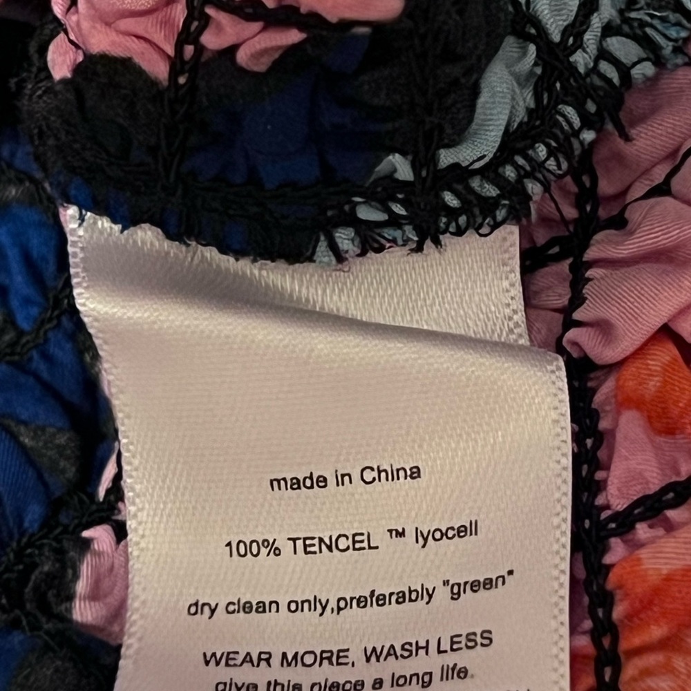 Mara Hoffman Laura floral print mini popcorn dress - Picture 10 of 11